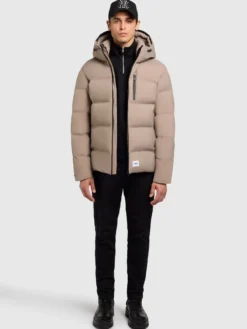 Jacke SILAS3 GREIGE