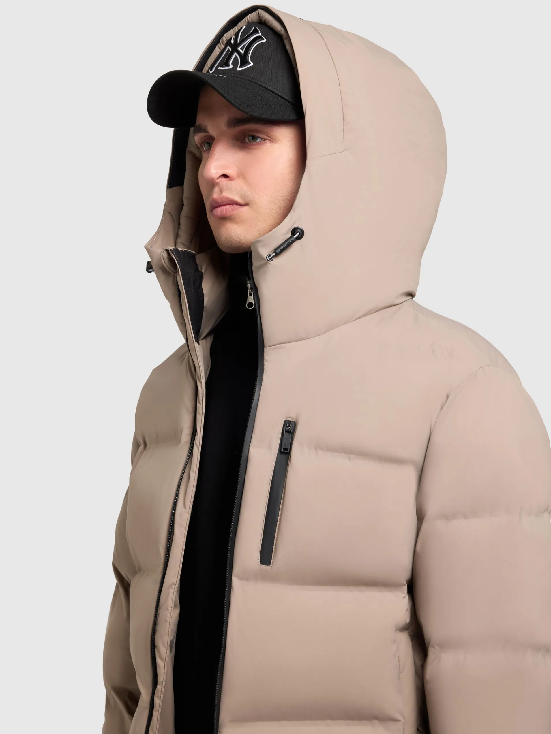 Jacke SILAS3 GREIGE