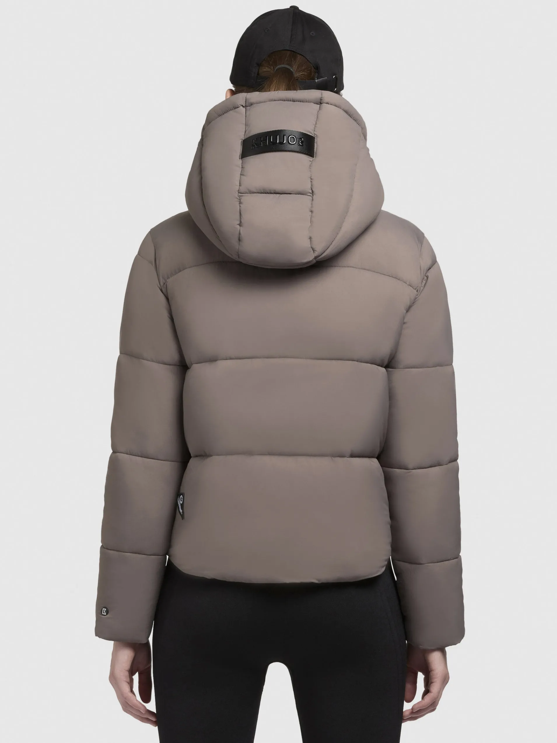 Jacke STINE2 MATT Taupe dunkel