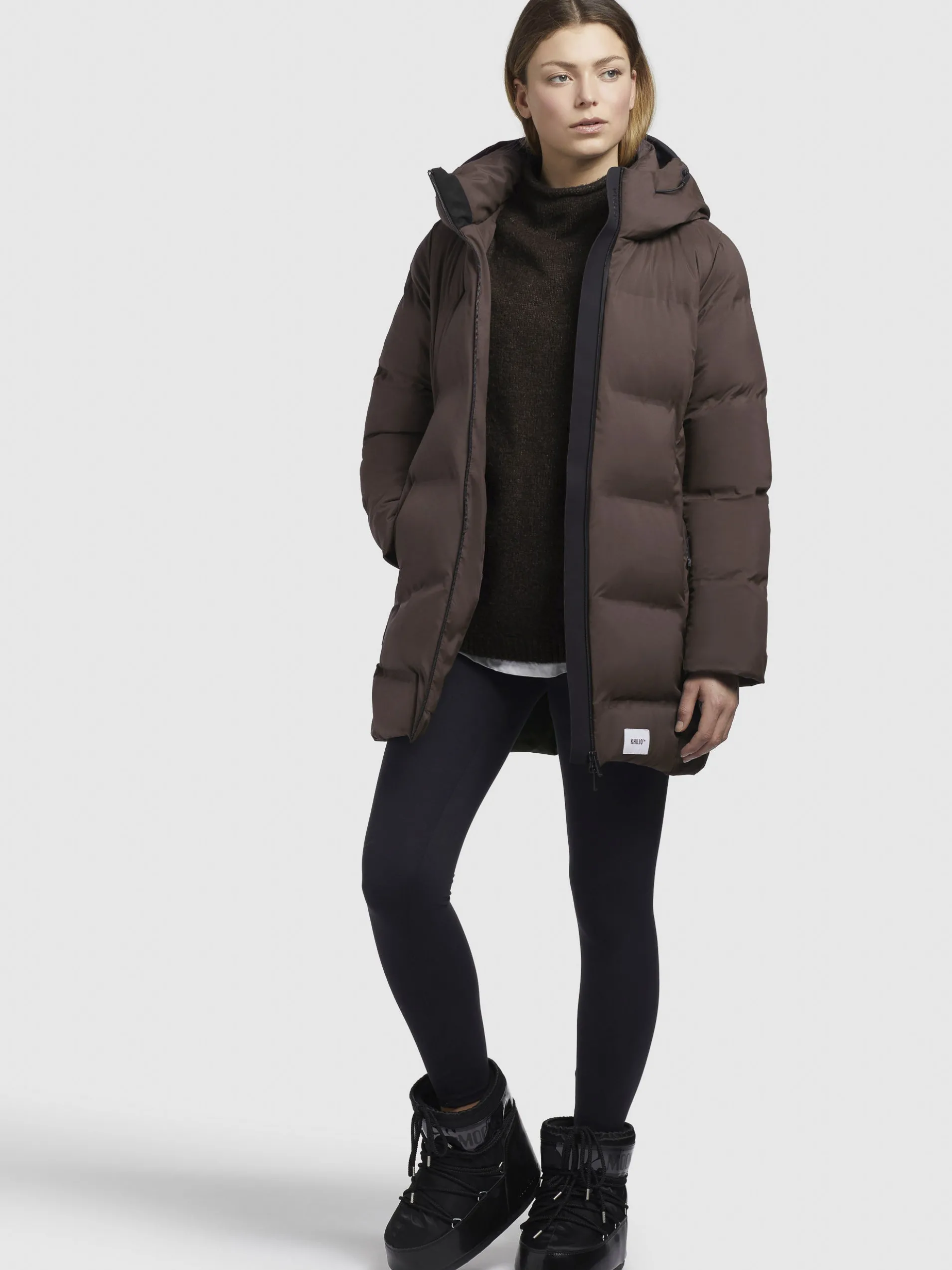 Jacke TANARE2 Dunkelbraun