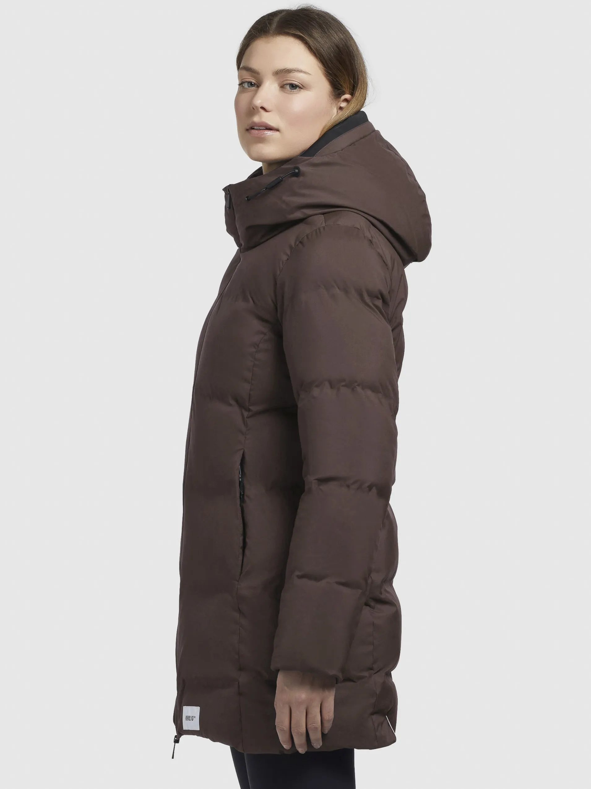 Jacke TANARE2 Dunkelbraun