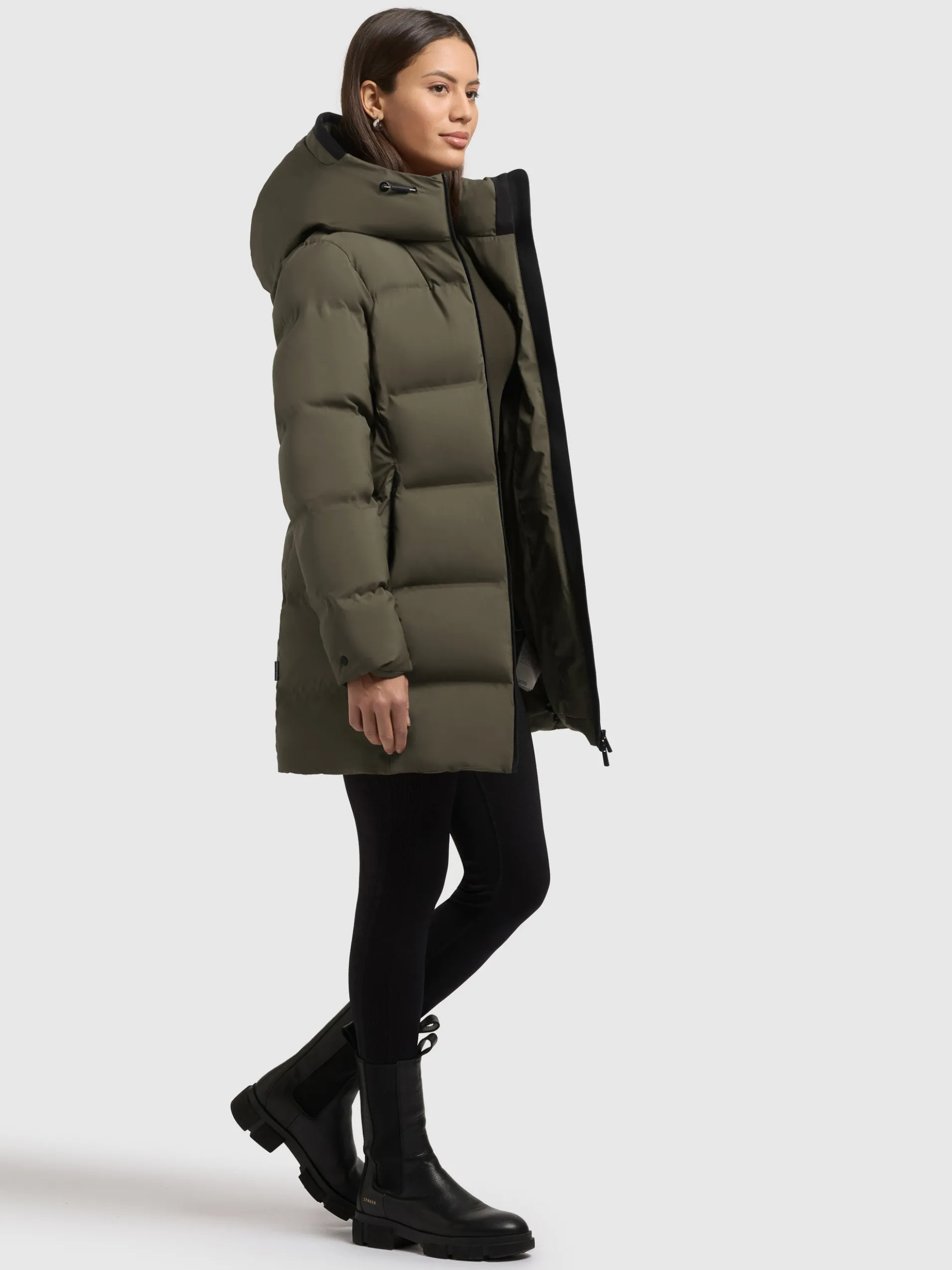 Jacke TANARE4 LIGHT MOSS GREEN