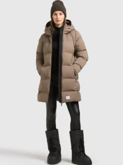 Jacke TANARE5 TAUPE BROWN