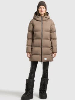Jacke TANARE5 TAUPE BROWN