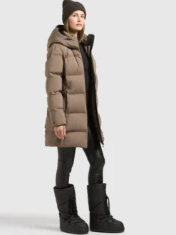 Jacke TANARE5 TAUPE BROWN