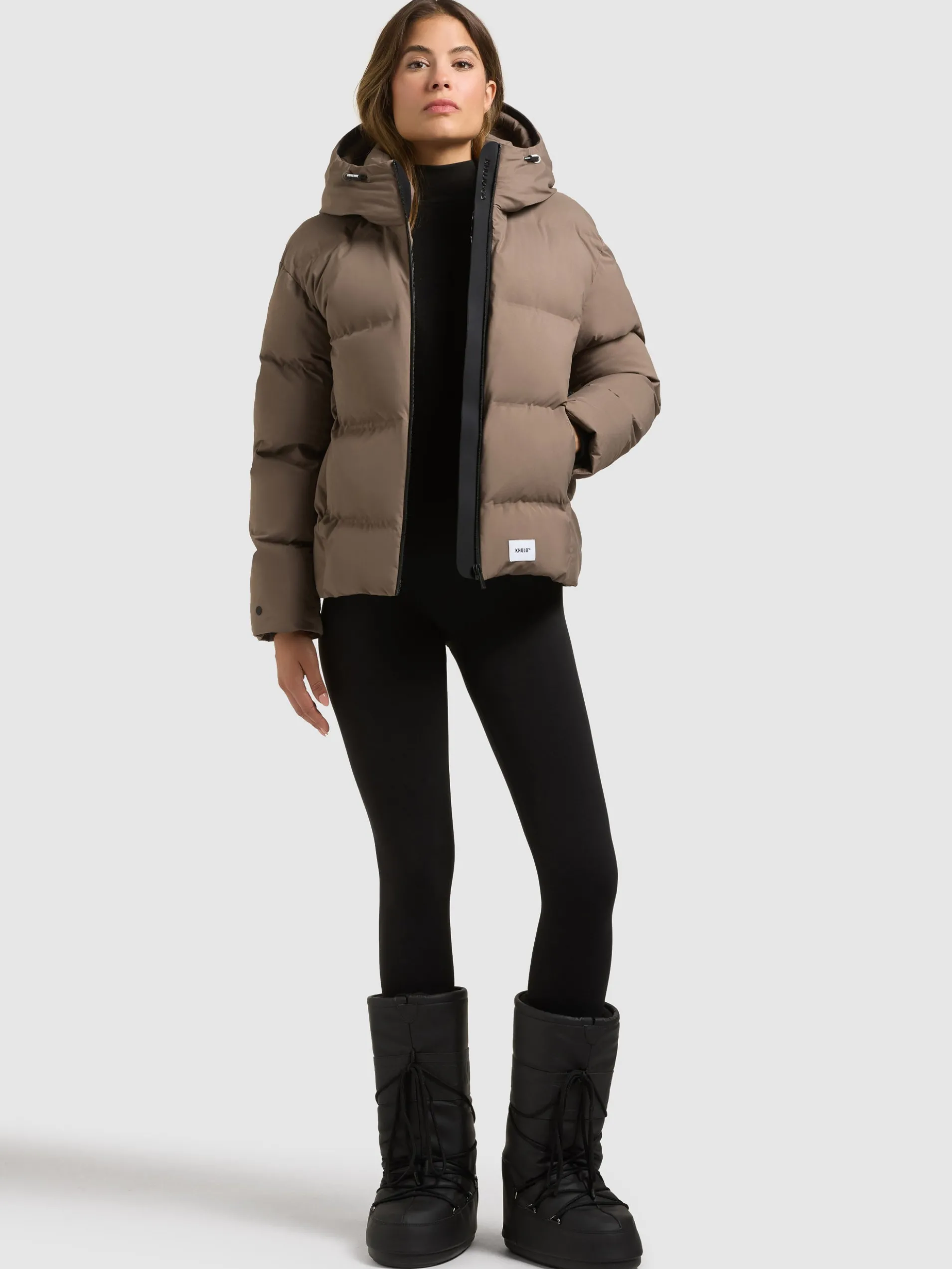Jacke VEGAS TAUPE BROWN