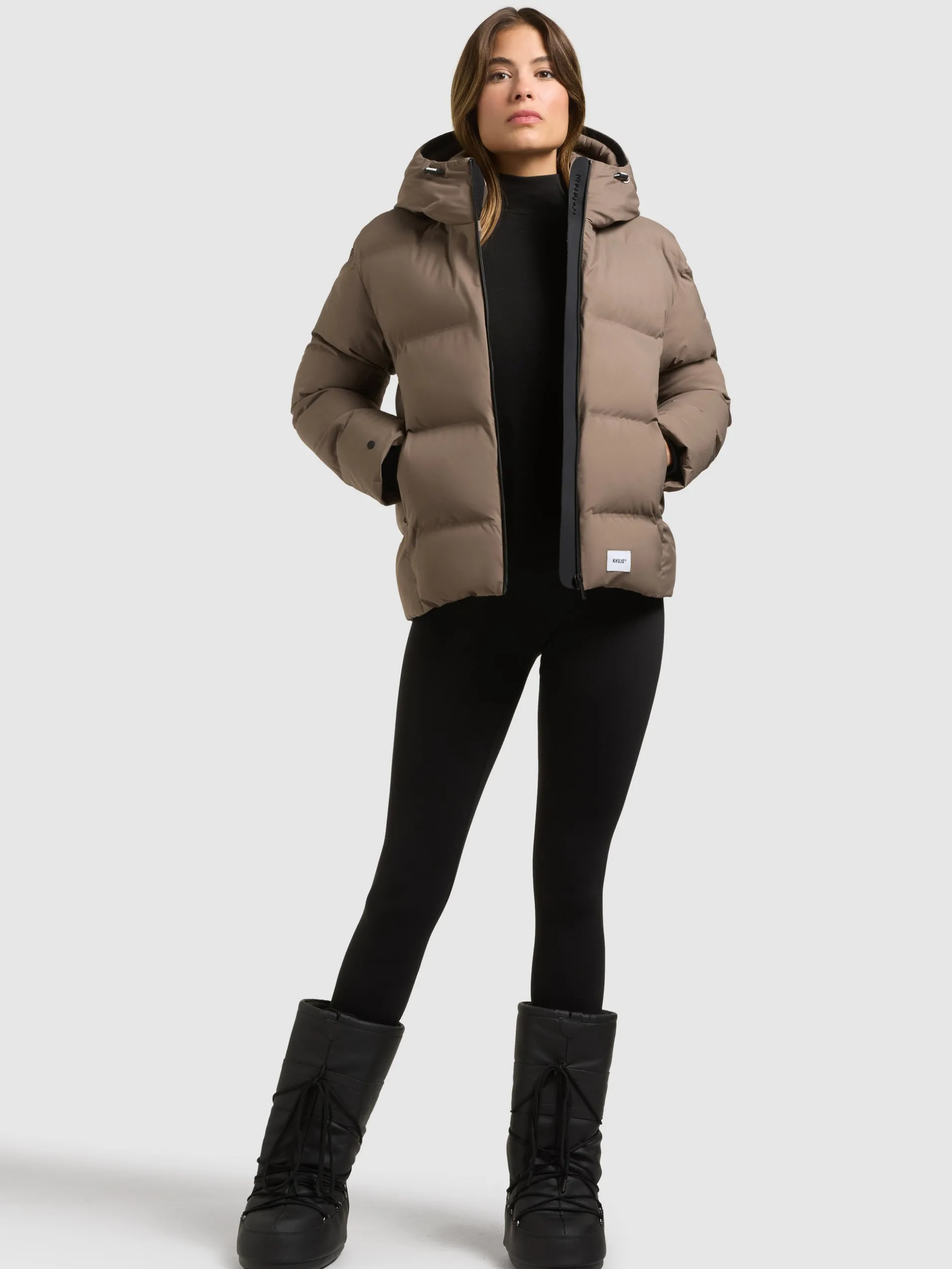 Jacke VEGAS TAUPE BROWN