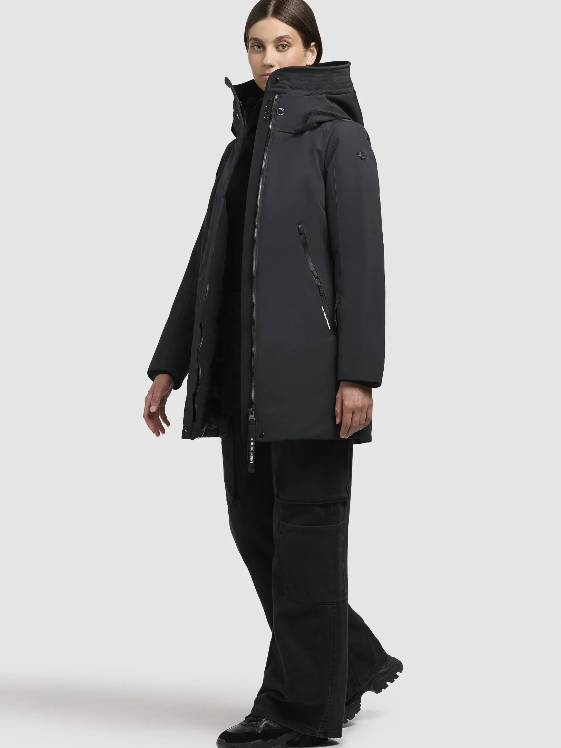 Jacke VIONA5 Dunkelgrau