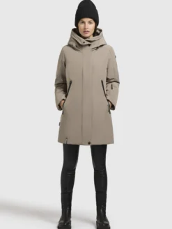 Jacke VIONA5 Graubeige