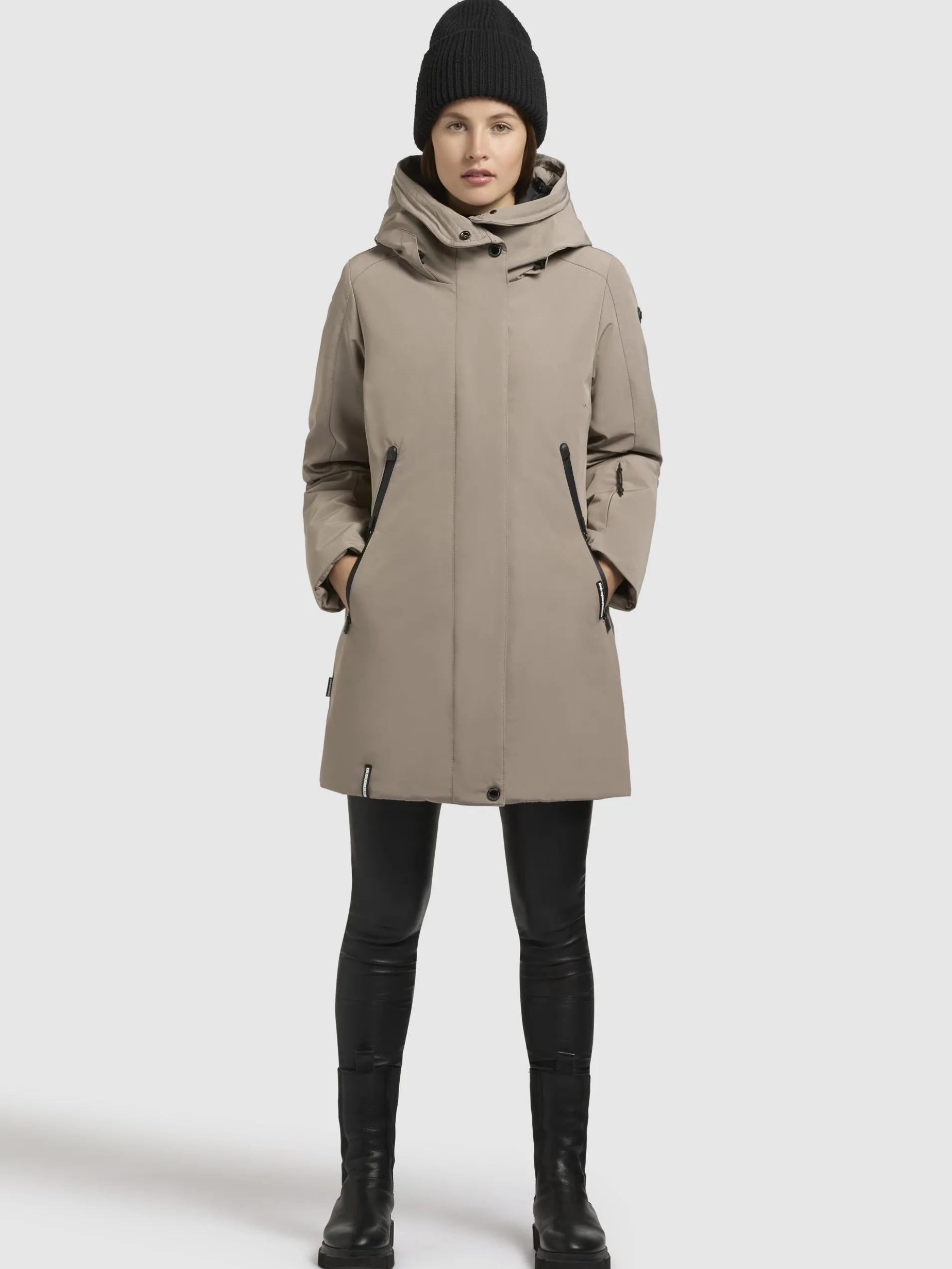 Jacke VIONA5 Graubeige