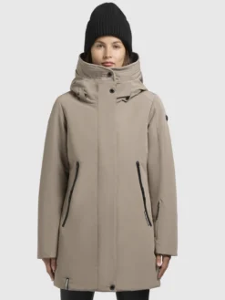 Jacke VIONA5 Graubeige