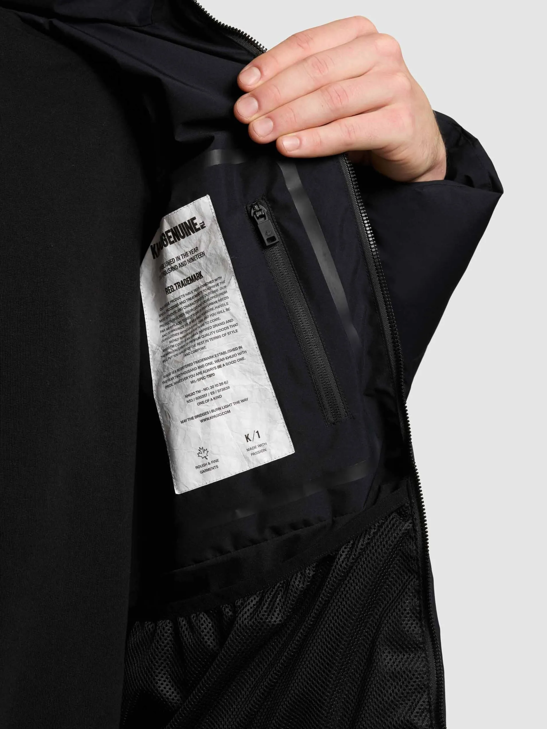 Jacke WESH3 OBRAGE GREY