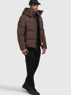 Jacke WESH2 Weinrot