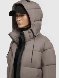Jacke WORD3 MATT Taupe dunkel