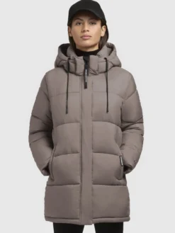 Jacke WORD3 MATT Taupe dunkel