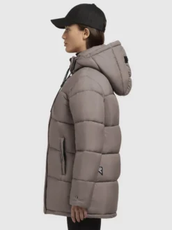 Jacke WORD3 MATT Taupe dunkel