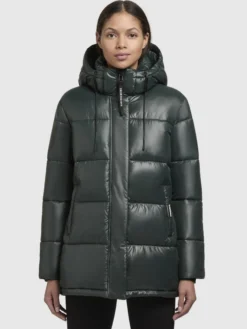 Jacke WORD3 SATIN Dunkelgrün