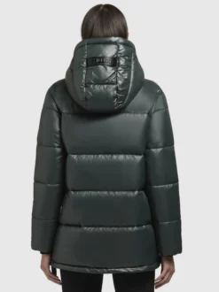 Jacke WORD3 SATIN Dunkelgrün