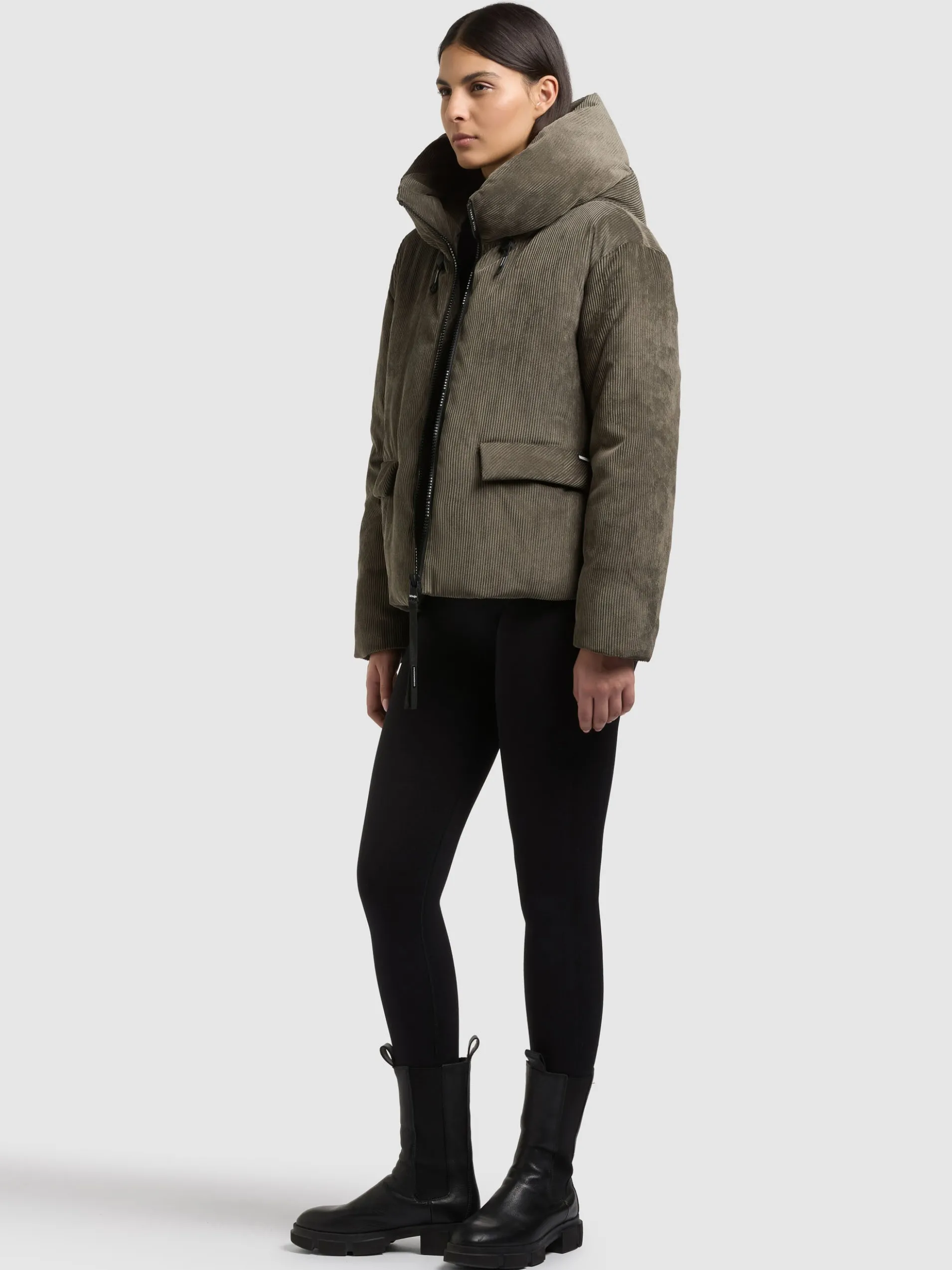 Jacke ZOSIA MUDDER GREEN