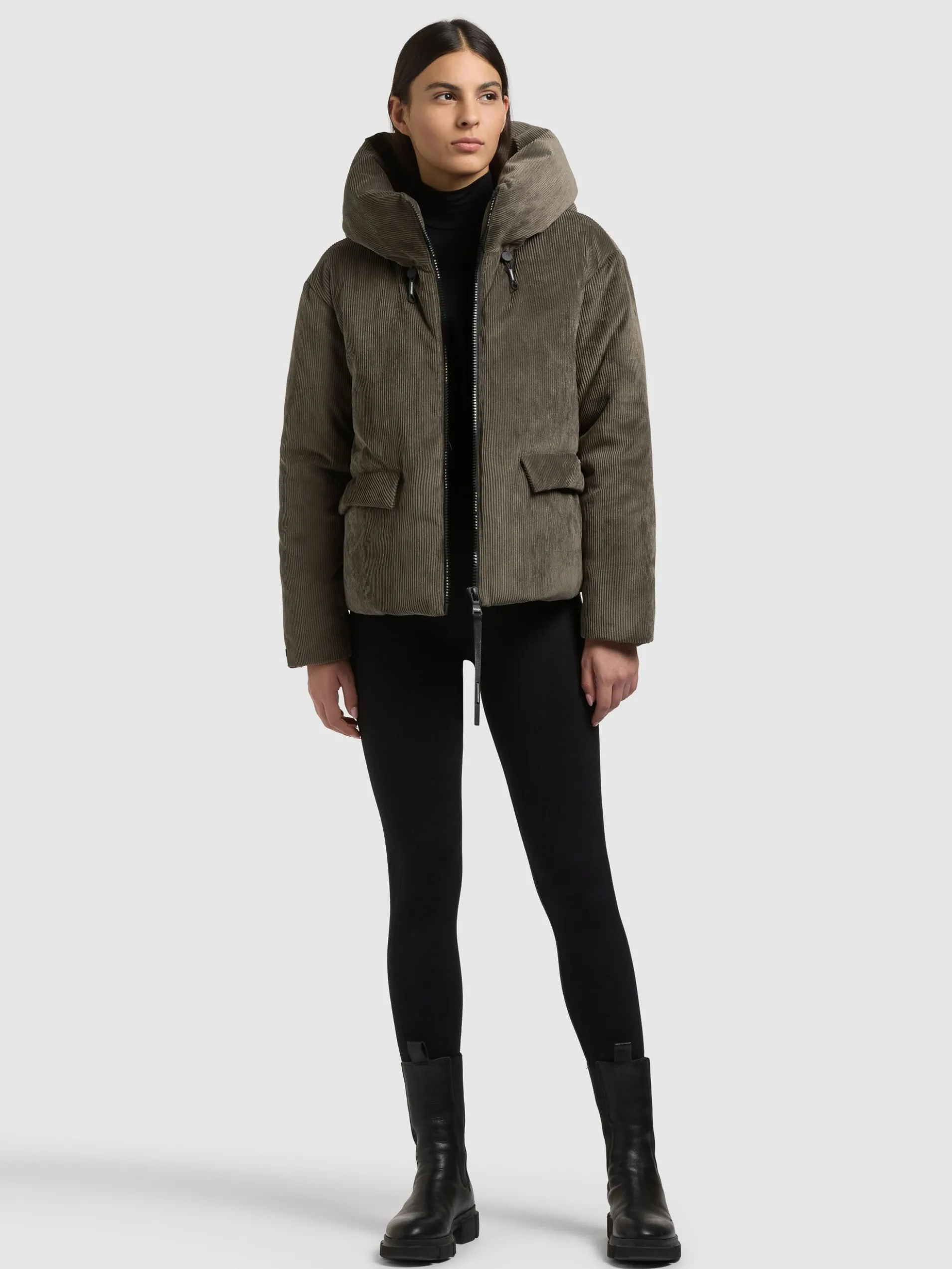 Jacke ZOSIA MUDDER GREEN