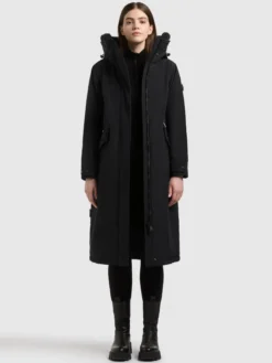 Mantel AGNETA3 BLACK