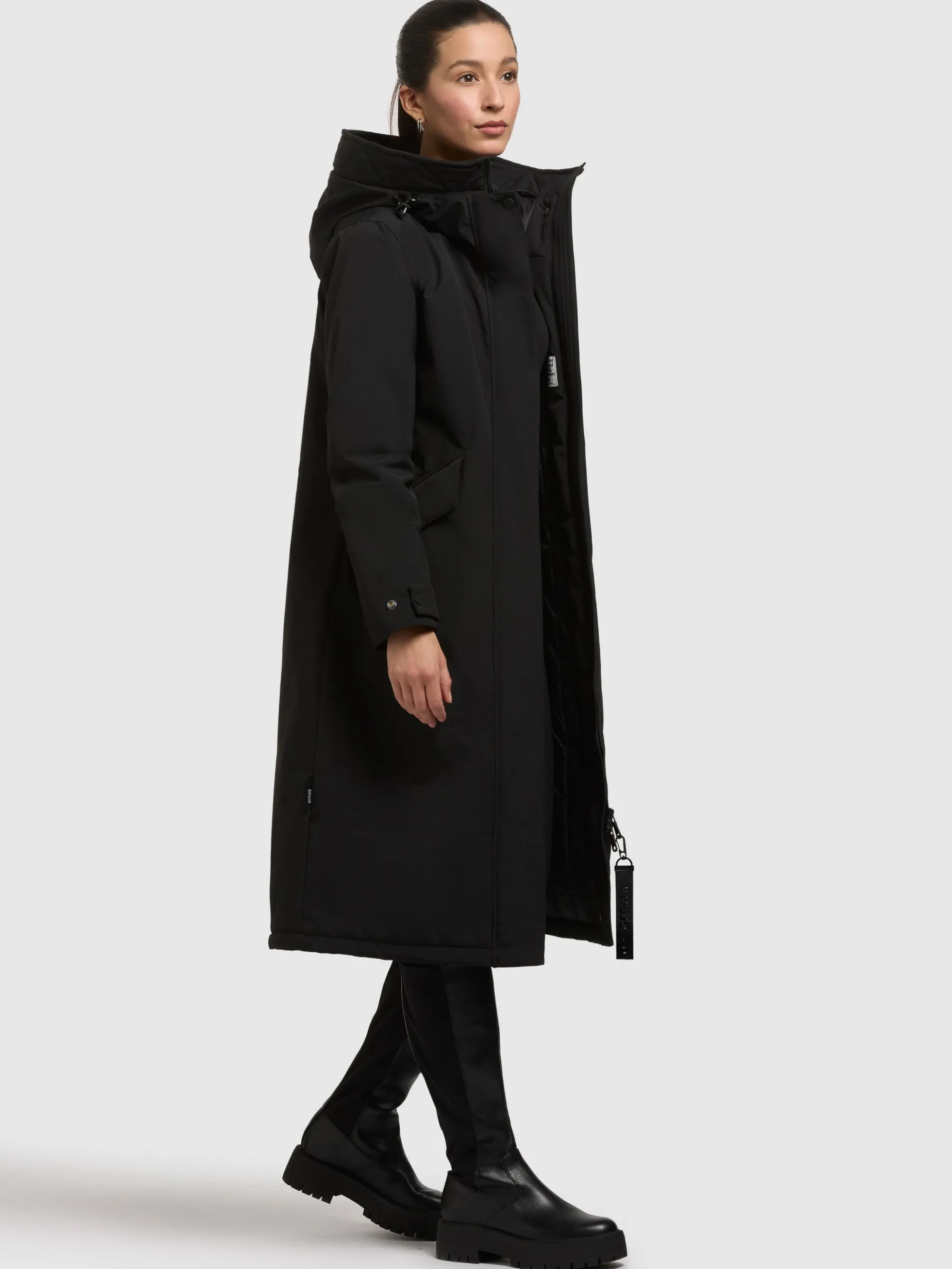 Mantel AGNETA2 BLACK