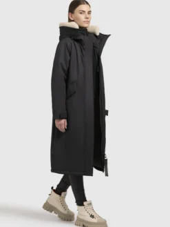 Mantel AGNETA Dunkelgrau