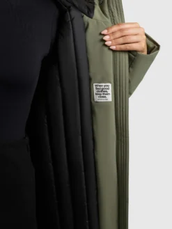Mantel AGNETA2 MUTED GREEN