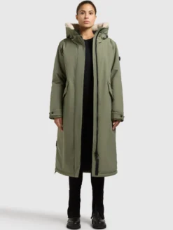 Mantel AGNETA2 MUTED GREEN