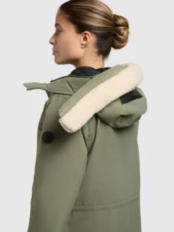 Mantel AGNETA2 MUTED GREEN