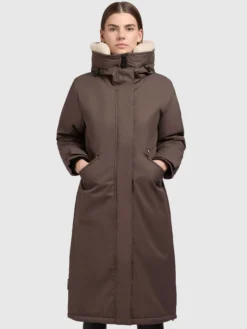 Mantel AGNETA Taupe dunkel