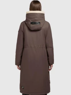 Mantel AGNETA Taupe dunkel