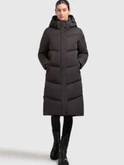 Mantel AINU2 MOODY PLUM
