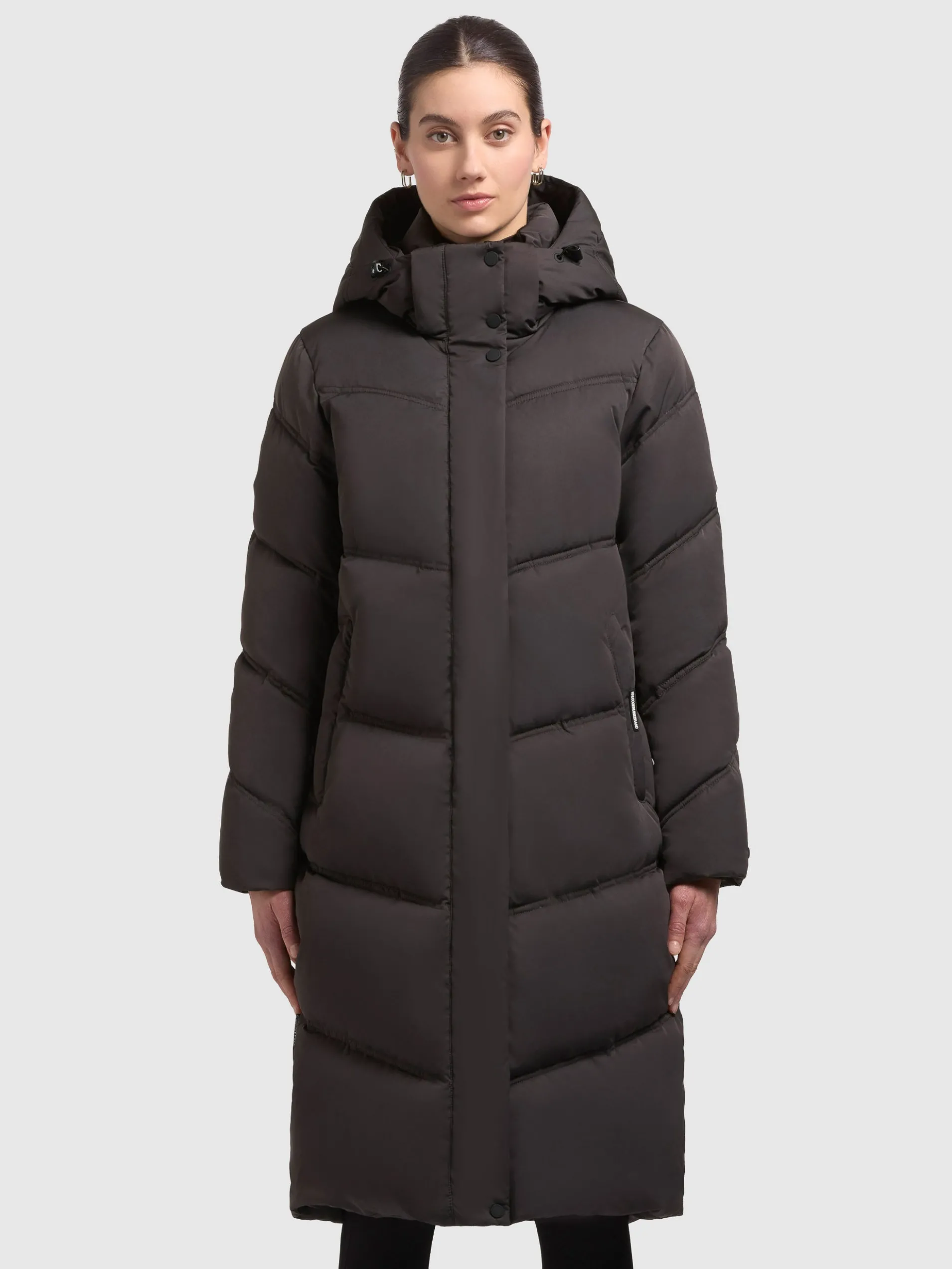 Mantel AINU2 MOODY PLUM