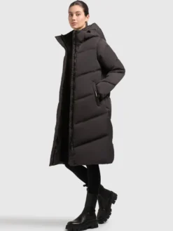 Mantel AINU2 MOODY PLUM
