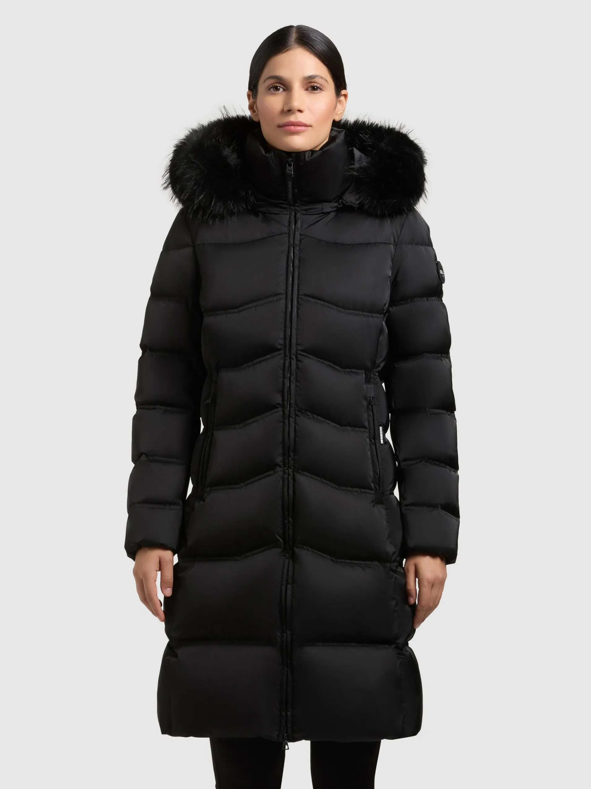 Mantel AKKIE BLACK