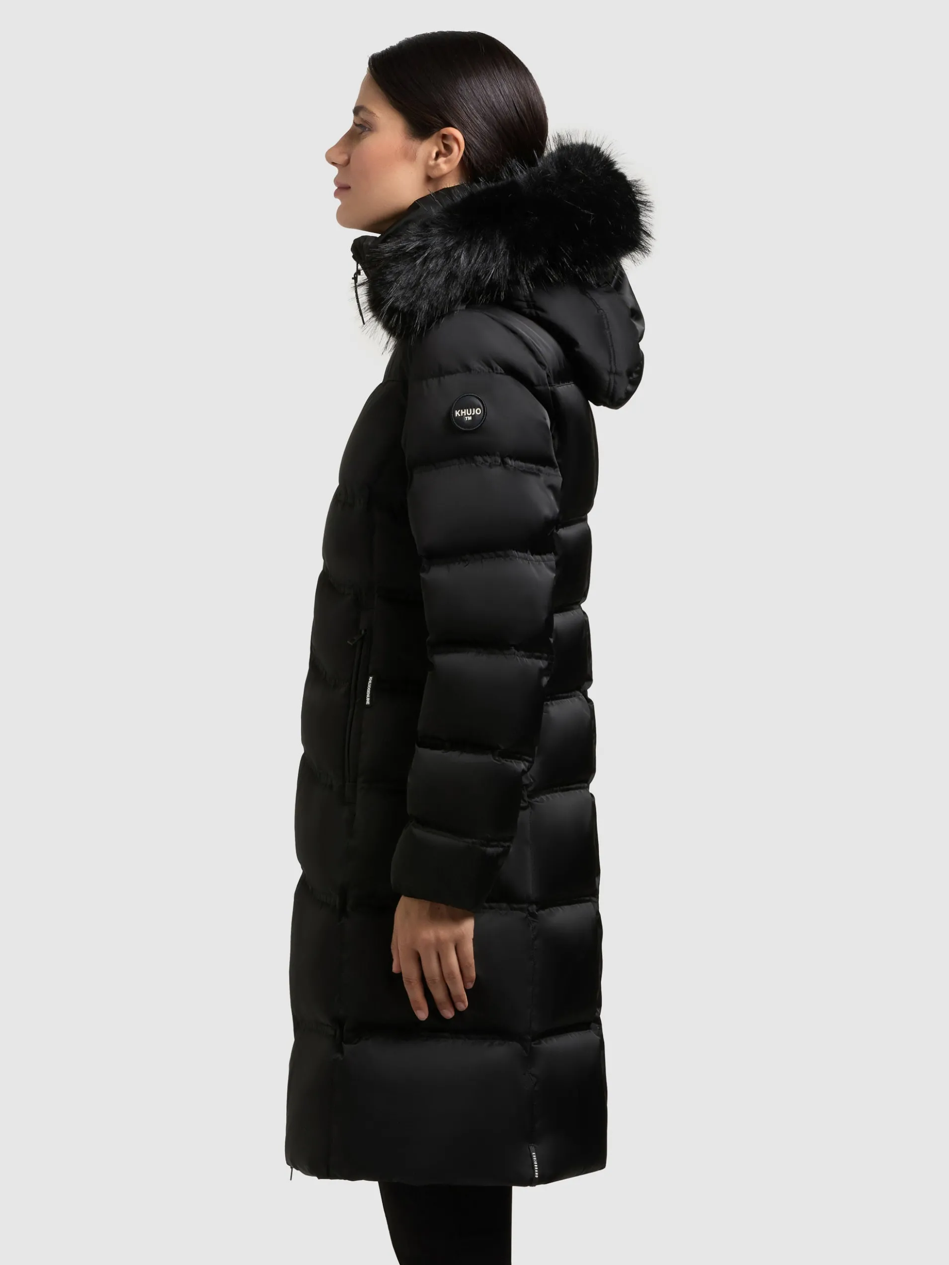 Mantel AKKIE BLACK
