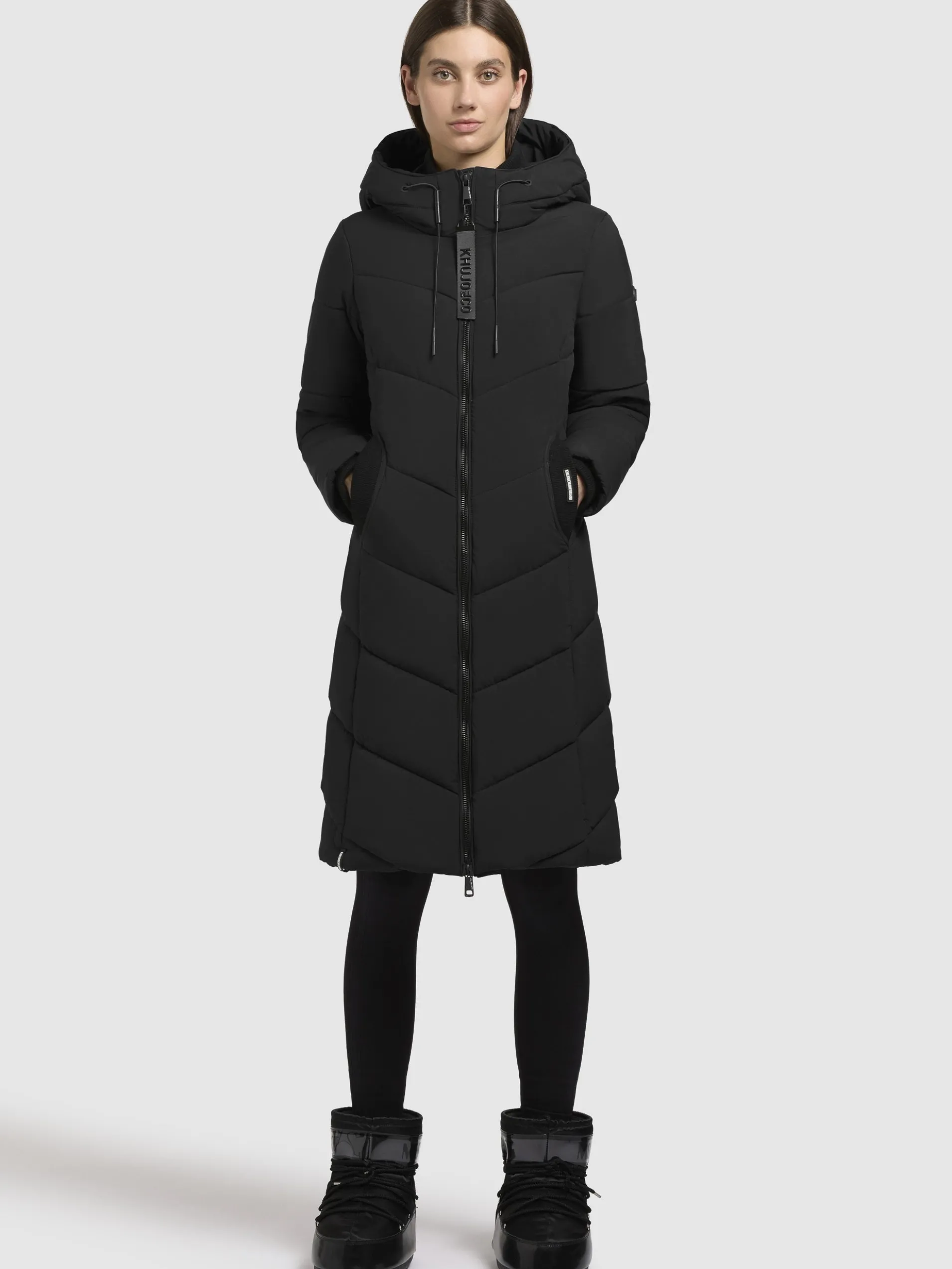 Mantel ARIBAY5 Schwarz