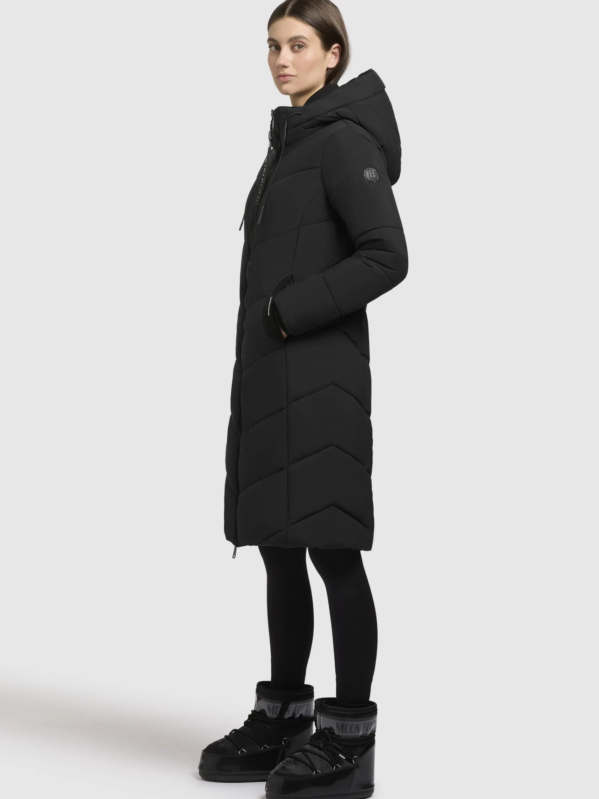 Mantel ARIBAY5 Schwarz