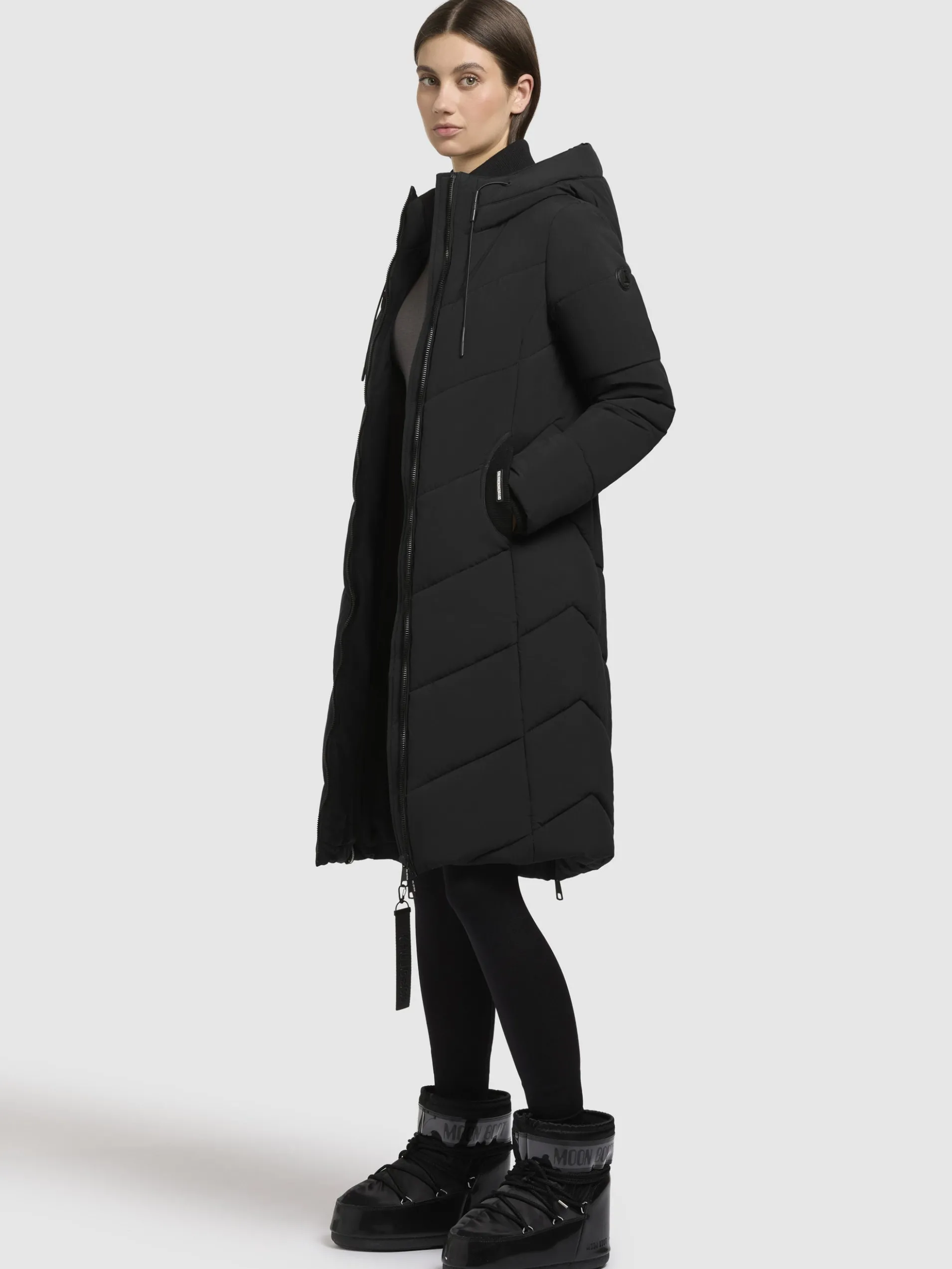 Mantel ARIBAY5 Schwarz