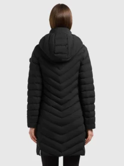 Mantel BRIGETT - 2IN1 WITH BAG BLACK