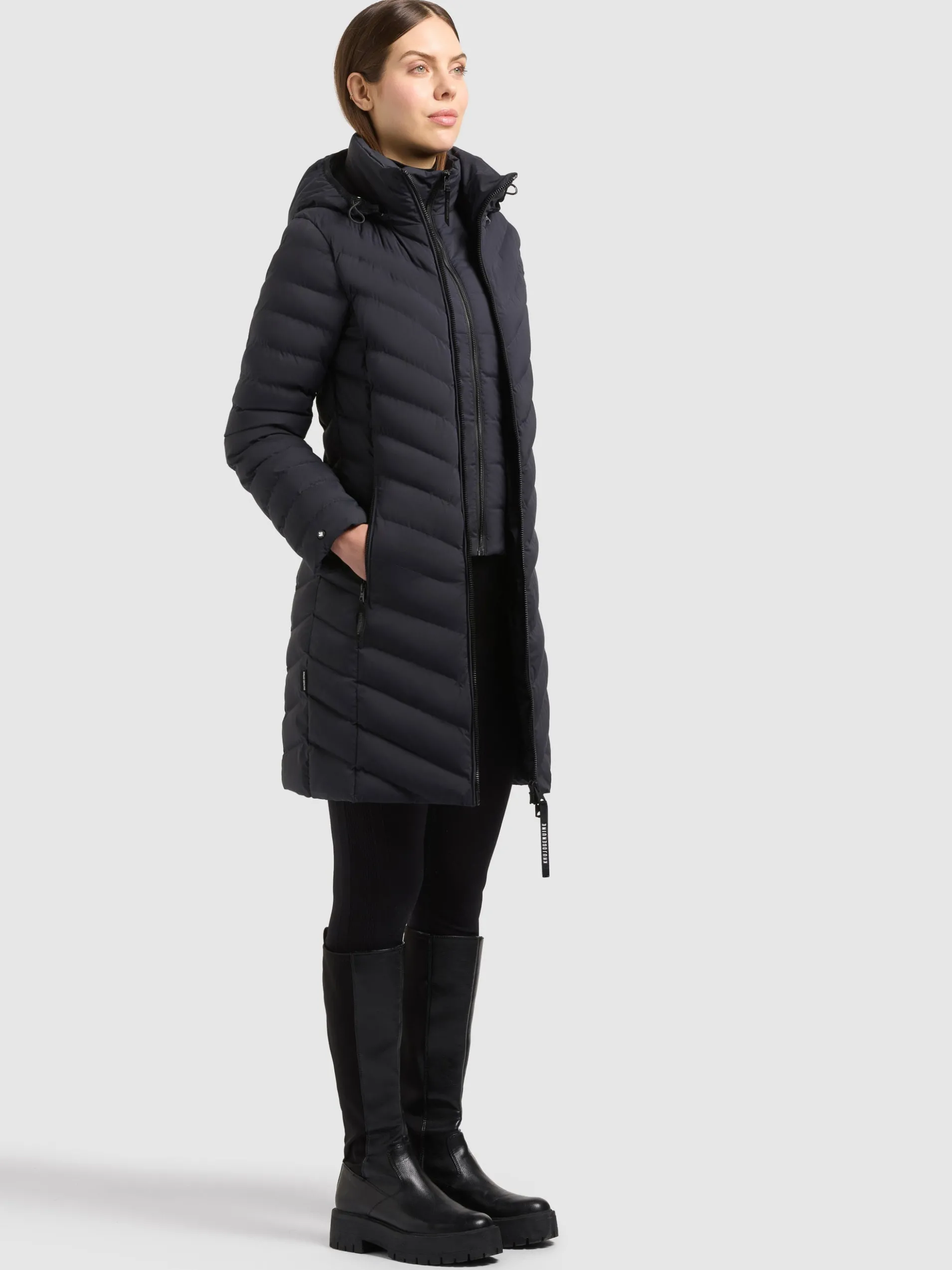 Mantel BRIGETT - 2IN1 WITH BAG NIGHTFALL NAVY