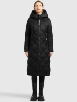 Mantel CILIA2 MATT BLACK