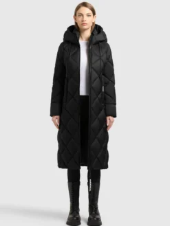 Mantel CILIA2 MATT BLACK