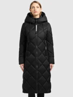 Mantel CILIA2 MATT BLACK