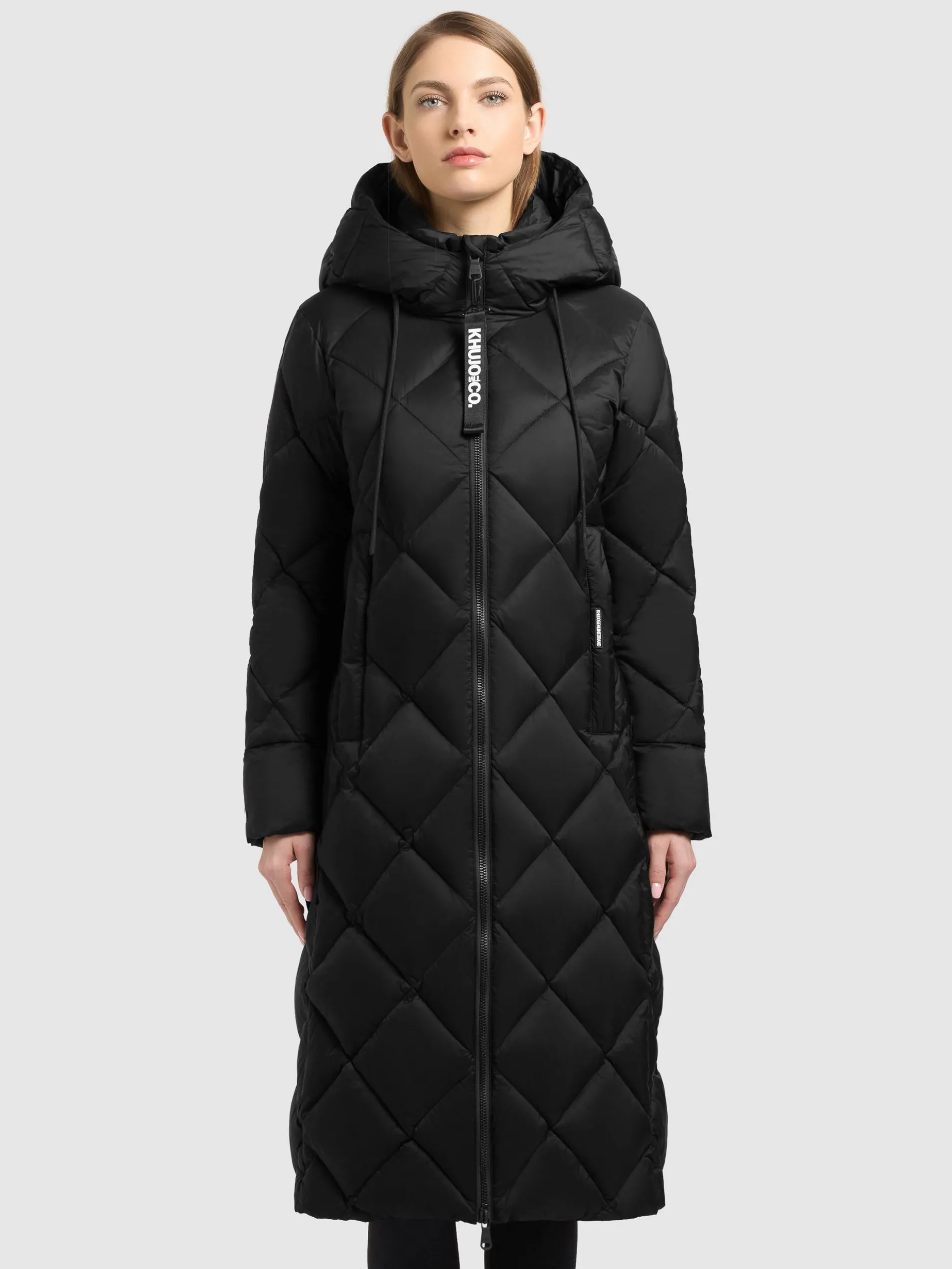 Mantel CILIA2 MATT BLACK