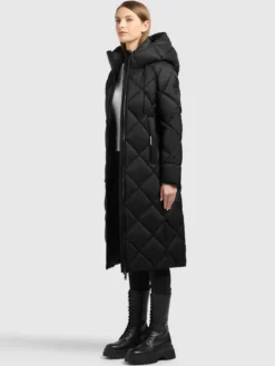Mantel CILIA2 MATT BLACK