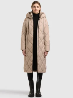 Mantel CILIA2 MATT HUMUS BEIGE