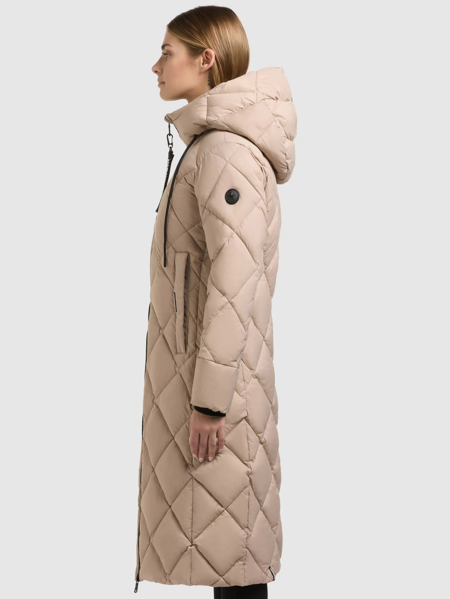 Mantel CILIA2 MATT HUMUS BEIGE