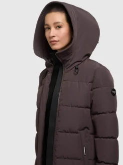 Mantel CLARESSE2 MOODY PLUM